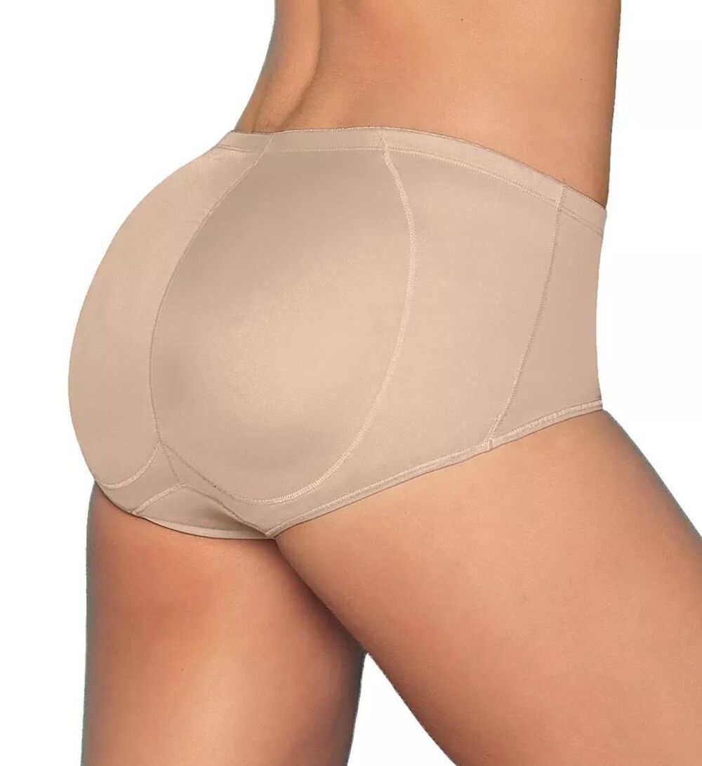 Leonisa Magic Benefit Padded Butt Lift Panty Nude Large
